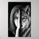 Pesquisar por mulher lobo artes pôsteres Pintura