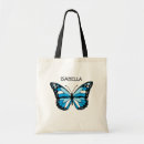 Pesquisar por borboleta azul bolsas tote Bonito