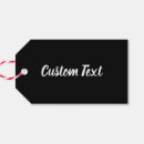 Pesquisar por branco etiquetas de presente Script