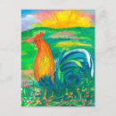 Pesquisar por rooster cartoes postais Colorido