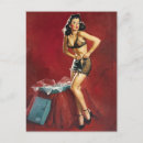 Pesquisar por vintage pinup cartoes postais Retro