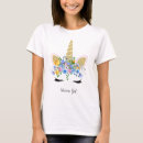 Pesquisar por unicórnio azul camisetas Floral