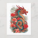 Pesquisar por dragão oriental cartoes postais Ano do dragão