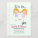 Pesquisar por irmãs gêmeas convites Qualquer pessoa