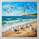 Pesquisar por gaivota pôsteres Praia