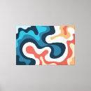 Pesquisar por abstrato azul impressão de canvas Parede