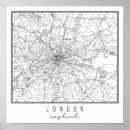 Pesquisar por mapa de inglaterra pôsteres Minimalista