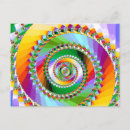 Pesquisar por espiral colorida cartoes postais Fractal