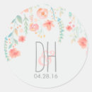 Pesquisar por flores pintados mão adesivos Aguarela floral