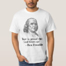 Pesquisar por ben franklin camisetas Bebida