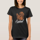Pesquisar por esquilo preto camisetas Melanina