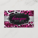 Pesquisar por leopardo rosa quente cartao de visita Zebra