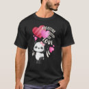 Pesquisar por panda do dia dos namorados camisetas Corações