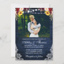Pesquisar por floral azul do 13 18 horizontal casamento convites Para rústicos