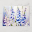 Pesquisar por delphinium cartoes postais Floral