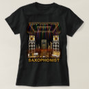 Pesquisar por saxofone do barítono camisetas Jazz