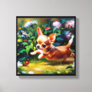 Pesquisar por raça do cão impressão de canvas Retrato