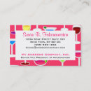 Pesquisar por bebidas alcoólicas cartao de visita Restaurante