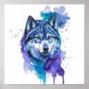 Pesquisar por lobo colorido pósteres pôsteres Animal espiritual