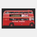 Pesquisar por ônibus de londres adesivos Vermelho