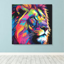 Pesquisar por rei leão impressão de canvas Gato