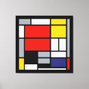 Pesquisar por mondrian impressão de canvas Geométrico