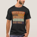 Pesquisar por expressão facial camisetas Voz