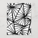 Pesquisar por geométrico preto branco cartoes postais Abstrato