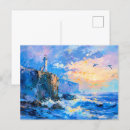 Pesquisar por pintura farol cartoes postais Litoral