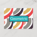 Pesquisar por geométrico colorido cartao de visita Padrão