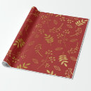 Pesquisar por vermelho marrom papel de presente Floral