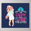 Pesquisar por enfermeira engraçada pôsteres Enfermagem