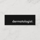 Pesquisar por dermatologista cartao de visita Preto e branco