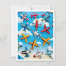 Pesquisar por avião azul cartoes postais Aviões