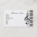 Pesquisar por clef triplo de cartao de visita Piano