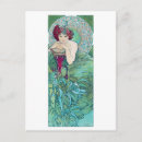 Pesquisar por alphonse mucha cartoes postais Arte