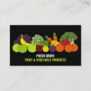 Pesquisar por frutas cartao de visita Customer