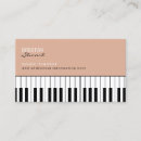 Pesquisar por professor música do piano de cartao de visita For her