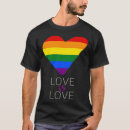 Pesquisar por cores arco íris camisetas Coração