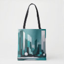 Pesquisar por arquitetura moderna bolsas tote Abstrato