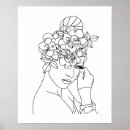 Pesquisar por cabeça flor pôsteres Contemporâneo