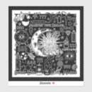 Pesquisar por lua brilhante adesivos Celestial