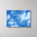 Pesquisar por céu nublado impressão de canvas Azul