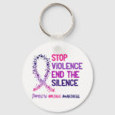 Pesquisar por não violência chaveiros Conscientização