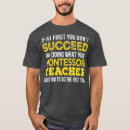 Pesquisar por escola montessori camisetas Educação