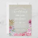 Pesquisar por tropical festa de casamento convites Ouro