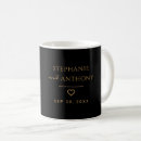 Pesquisar por casamento minimalista canecas Chic