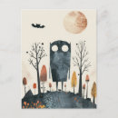 Pesquisar por monstro bonito cartoes postais Halloween
