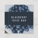 Pesquisar por smoothie cartao de visita Mirtilo