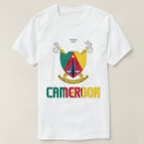 Pesquisar por camarões camisetas Bandeira do camarões
